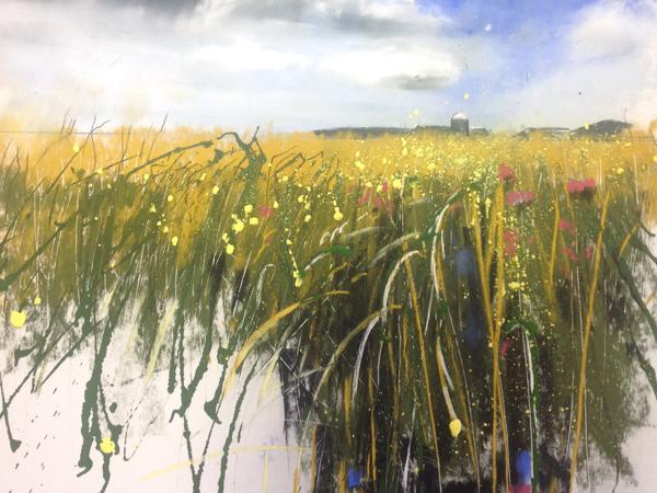 Summer Flowers at Blue Dial