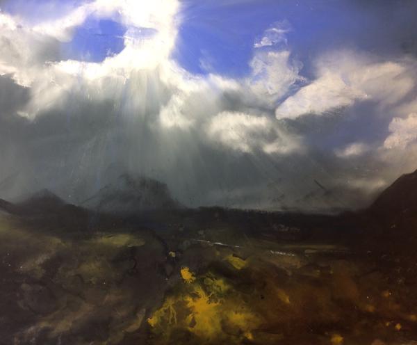 Blue sky after the rain, Marsco