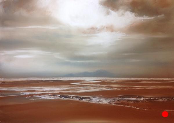 Setting Sun over Criffel