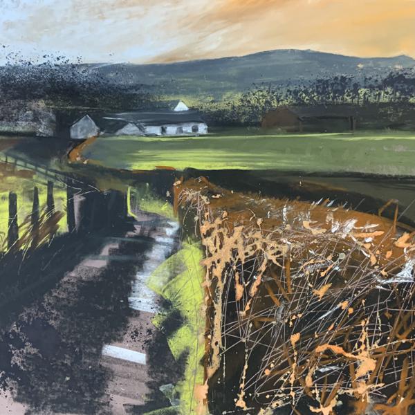 Autumn Dusk, Manor Farm