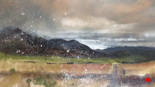 Uldale Common, Snow Flurry Passing