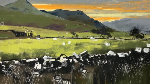 Sunset at Baggra Yeat