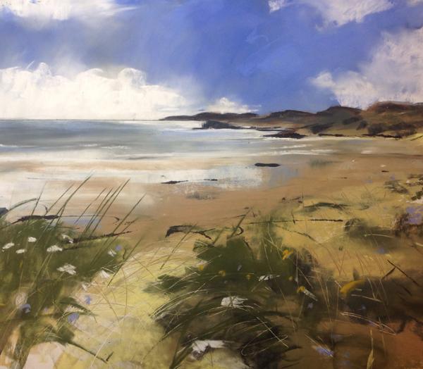 Wild Garlic and Blubells on the Shore