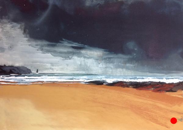Storm over Sandwood