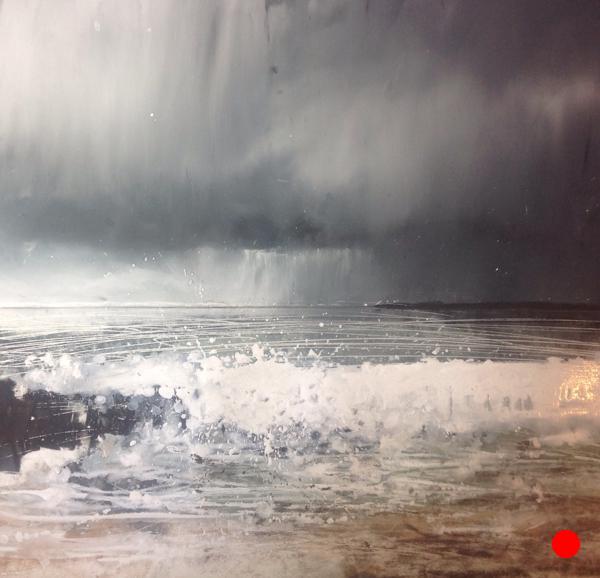 Snow on the far hills